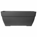 Pot Elho Anthracite Plastique Rectangulaire Moderne