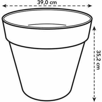 Pot Elho   Ronde Plastique Ø 40 cm