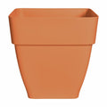 Pot Elho Ø 36 cm Marron Plastique Carré Moderne