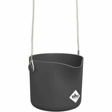 Jardinière suspendue Elho   Noir Anthracite Plastique Ø 18 cm