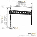 TV Halterung Vogel's 8564000              40"-80" 80 kg