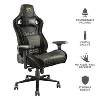 Gaming Chair Trust GXT 712 Resto Pro Yellow Black