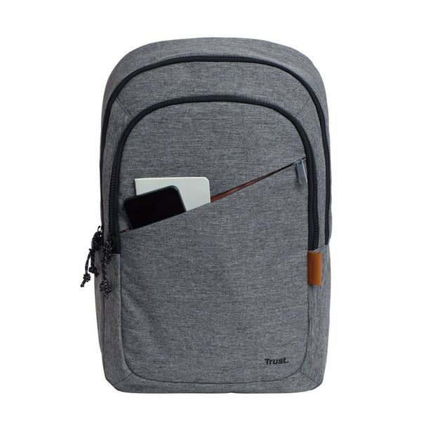 Laptop Backpack Trust 24981 Grey 25,5 x 29 x 4,5 cm