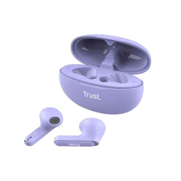 In-ear Bluetooth Slušalke Trust Yavi Vijoličasta Škrtlatna