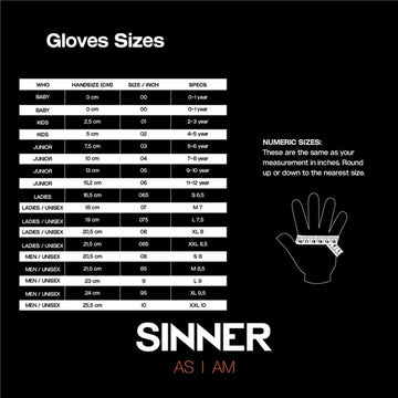 Ski gloves Sinner Phoenix Black