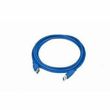 Verlängerungskabel mit USB GEMBIRD CCP-USB3-AMAF-10 3 m Blau