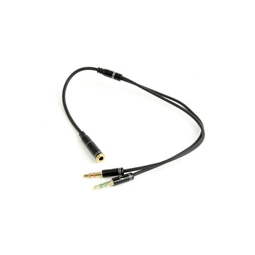 Câble Audio Jack (3,5 mm) Coupleur GEMBIRD CCA-418M 20 cm