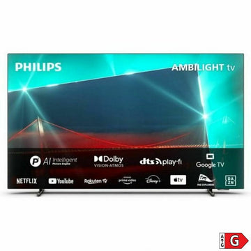 Smart TV Philips 55OLED718/12 4K Ultra HD 55" HDR OLED AMD FreeSync NVIDIA G-SYNC Dolby Vision