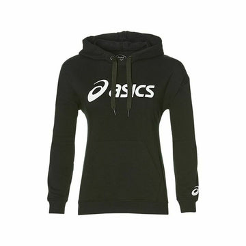 Damen Sweater mit Kapuze Asics Big Schwarz