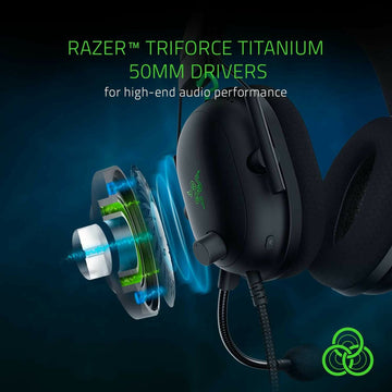 Casque Razer RZ04-03230200-R3M1 Noir Noir/Vert