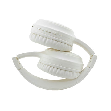 Headphones with Microphone CoolBox LBP246DW White