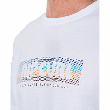 Herren Kurzarm-T-Shirt Rip Curl El Mama Weiß