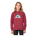 Kinder-Sweatshirt Rip Curl Mama Pop Dunkelrot