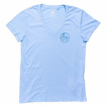 T-shirt à manches courtes femme Rip Curl Re-entry Bleu clair