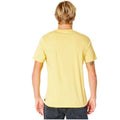 Men’s Short Sleeve T-Shirt Rip Curl Yeh Mumma Yellow
