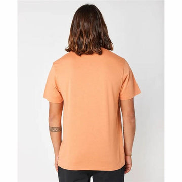 T-shirt à manches courtes homme Rip Curl Desti Animals Orange