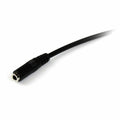 Jack Extension Cable (3.5 mm) Startech MUHSMF2M             (2 m) Black