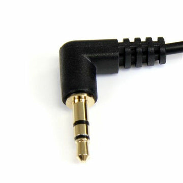 Audio Jack Cable (3.5mm) Startech MU1MMS2RA            Black 0,3 m