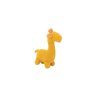 Fluffy toy Crochetts Bebe Yellow Giraffe 28 x 32 x 19 cm