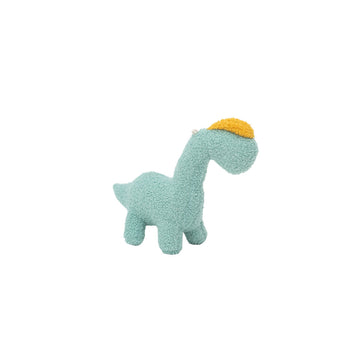 Fluffy toy Crochetts Bebe Green Dinosaur 30 x 24 x 10 cm