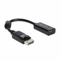 Adapter DisplayPort v HDMI DELOCK Adaptador DisplayPort > HDMI 13 cm Črna