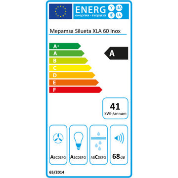 Hotte standard Mepamsa 7612985777131 60 cm 590 m³/h 200W A Acier