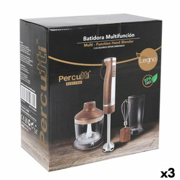 Mixeur Manuel Multifonction avec Accessoires Percutti Legno 1100 W