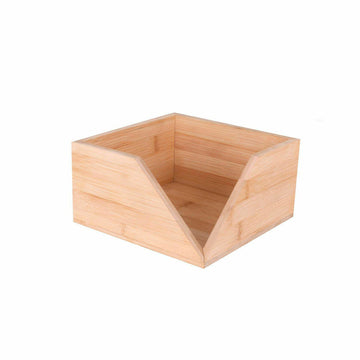 Napkin holder Viejo Valle Bamboo 18,5 x 18,5 x 10 cm (3 Units)