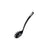 Spaghettilöffel Quttin Nylon 29 x 5,5 cm Schwarz (24 Stück)