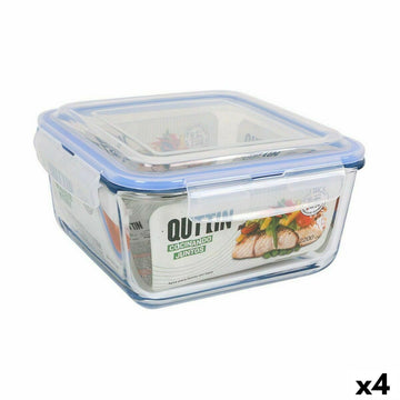 Lunchbox hermetisch Quttin   karriert 2,2 L (4 Stück)