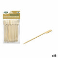 Ensemble de brochettes pour barbecue Algon Bambou 100 Pièces 13,5 cm (18 Unités)