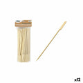 Barbecue Skewer Set Algon Bamboo 100 Pieces 24 cm (12 Units)