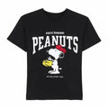 Men’s Short Sleeve T-Shirt Snoopy Black S