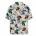 Child's Short Sleeve T-Shirt Marvel Light grey