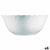 Salad Bowl Luminarc Trianon White Glass (24 cm) (6 Units)