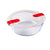 Boîte à lunch hermétique Pyrex Cook&heat 26 x 23 x 8 cm 2,3 L Rouge verre (6 Unités)