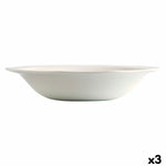 Salatschüssel Churchill Artic aus Keramik Weiß Porcelæn (Ø 27,5 cm) (3 Stück)