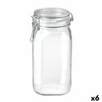 Food Preservation Container Bormioli Rocco fido Transparent Glass (1,5 L) (6 Units)