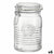 Food Preservation Container Bormioli Rocco Officina Transparent Glass (6 Units) (1,15 L)