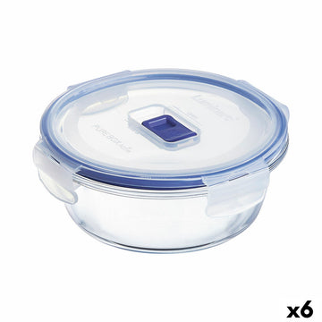 Boîte à lunch hermétique Luminarc Pure Box Active 670 ml 14 x 6 cm Bicolore verre (6 Unités)