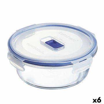 Boîte à lunch hermétique Luminarc Pure Box Active 920 ml 15 x 7 cm Bicolore verre (6 Unités)