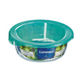 Runde Lunchbox mit Deckel Luminarc Keep'n Lagon 13,5 x 6 cm türkis 680 ml Glas (6 Stück)