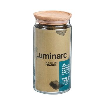 Bocal Luminarc Pav Transparent verre (1,5 L) (6 Unités)