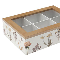 Boîte pour infusions Versa Bois 17 x 7 x 24 cm