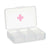 Škatlica  za Doziranje Zdravil s Predali Prozorno Plastika (11,5 x 18 x 2,2 cm) (12 kosov)