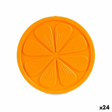 Pain de glace Orange 250 ml 17,5 x 1,5 x 17,5 cm (24 Unités)