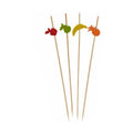Barbecue Skewer Set Skewer Decorated Bamboo 2,5 x 0,4 x 12,5 cm (24 Units)