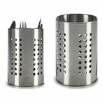 Cutlery Drainer Silver Stainless steel 12 x 17,6 x 12 cm (12 Units)