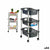 Vegetable trolley Stefanplast White Anthracite Plastic 40 x 29,5 x 68,5 cm (44 Unidades)