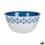 Salatschüssel Stefanplast Tosca Blau Kunststoff 29 x 13 x 29 cm (8 Stück)